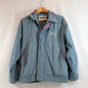 Fido Dido Jacket 1985 Highap Size 46 Vtg 80s  Streetwear Hipster Blue Grey